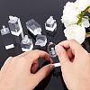 Acrylic Single Jewelry Display Stand Sets RDIS-FG0001-02-7