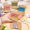 25M 5 Colors Braided Polyester Cord OCOR-TA0003-78-6