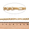 304 Stainless Steel Figaro Chains CHS-K024-03G-2