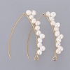 PVD Vacuum Plating 304 Stainless Steel Earring Hooks X-EJEW-JE03759-1