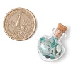 7Pcs Glass Wishing Bottle Decorations PALLOY-JF03099-2