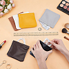 6Pcs 6 Colors Imitation Leather Shrapnel Change Purse ABAG-PB0001-04-5