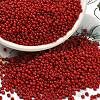 12/0 Grade A Baking Paint Glass Seed Spacer Beads X-SEED-Q009-FJX31-1