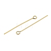 Brass Eye Pins KK-H502-02E-G-2