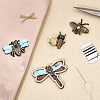 4Pcs 4 Style Cloth Sew on Patches DIY-CA0005-10-4