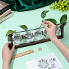 PET Bulb Shape Hydroponic Vase AJEW-WH0709-387B-3