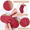1Pc PU Leather Glasses Case AJEW-CN0006-94A-6