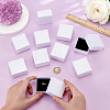 Rhombus Textured Cardboard Ring Storage Boxes CBOX-WH0005-05A-3