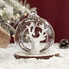 Christmas Theme Glass Display Decoration PW-WG33B67-02-1