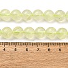 Natural Lemon Quartz(Heated) Beads Strands G-G286-A04-10mm-5