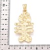 Rack Plating Alloy Big Pendants X-PALLOY-N179-71MG-3