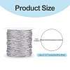 2 Rolls Round PET Metallic Thread MCOR-TADJ0001-01E-02-3