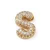 Brass Micro Pave Cubic Zirconia Pendants KK-A300-02G-S-1