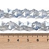 Electroplate Glass Beads Strands EGLA-B011-01A-PL03-4