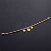 304 Stainless Steel Charm Bangles for Women BJEW-G770-02G-3