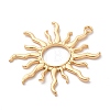 Brass Big Pendants KK-Z112-16G-2