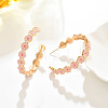 201 Stainless Steel Stud Earrings WG9E0EA-02-2