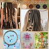 160Pcs 4 Colors Wood Beads WOOD-NB0002-92-5