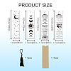 4Pcs Acrylic Bookmarks AJEW-GL0001-73D-3