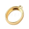 Brass Pendant Cabochon Settings KK-CBA968C-03G-04-2