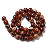 Natural Red Snakeskin Jasper Beads Strands G-H298-A02-03-3