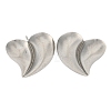 Non-Tarnish 304 Stainless Steel Ear Stud Earrings EJEW-P291-12P-2