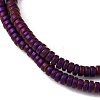 Electroplated Non-magnetic Hematite Beads Strands G-P571-A01-01G-3