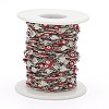 304 Stainless Steel Enamel  Link Chains STAS-H145-10A-P-3