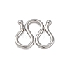 304 Stainless Steel S-Hook Clasps STAS-R157-01P-02-1