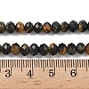 Natural Tiger Eye Bead Strands G-D344-A20-02-6
