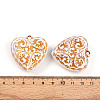 Opaque Acrylic Pendants SACR-T017-15B-3