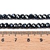 Electroplate Glass Beads Strands EGLA-A034-P4mm-A29-2