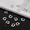 Tarnish Resistant 304 Stainless Steel Letter Charms STAS-O072-G-5