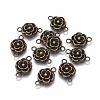 Tibetan Style Links connectors X-MLF11373Y-NF-1