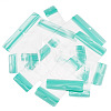 70Pcs 6 Styles Rectangle Transparence EVA Zip Top Gift Bags OPP-TA0001-25A-2