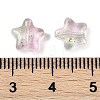 Transparent Spray Painted Glass Beads X1-GLAA-NH0003-01A-3