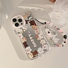 Cat Mirrored Axrylic Mobile Phone Cover PW-WG472D8-01-1