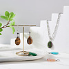 Fashewelry 24pcs 12 Styles Natural & Synthetic Gemstone Pendants G-FW0001-33-8
