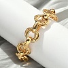 304 Stainless Steel Rolo Chain Bracelets for Women BJEW-S176-01G-C-3