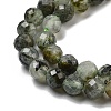 Natural Prehnite Beads Strands X-G-G140-A19-08-4
