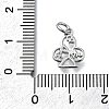 Brass Micro Pave Cubic Zirconia Pendants KK-K400-46P-3