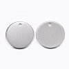 Tarnish Resistant 201 Stainless Steel Stamping Blank Tag Pendants STAS-H396-B-05P-2