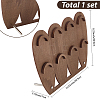 1 Set 2-Tier Wood Jewelry Display Stands ODIS-SC0001-14B-2