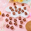 Opaque Acrylic European Beads OACR-TAC0019-006U-5