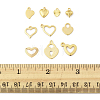 60Pcs 10 Styles Stainless Steel Charms STAS-FS0001-96-5