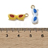 Alloy Enamel Pendants FIND-Z117-12G-4