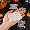  3Pcs 3 Styles DIY Bat Pendants Silicone Molds DIY-TA0005-27-14