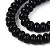 Opaque Spray Painted Glass Beads GLAA-ZX008-8mm-18F-3