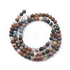 Natural Ocean Jasper Beads Strands X-G-F668-26-4mm-2
