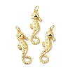 Eco-Friendly Brass Pendants KK-C221-04G-2